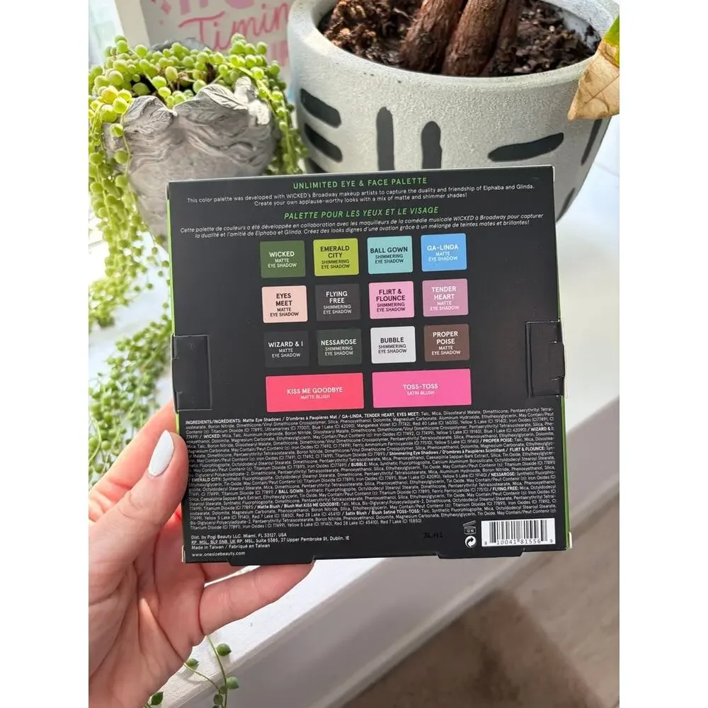 NEW One/Size Wicked Limited Edition Eye & Face Palette